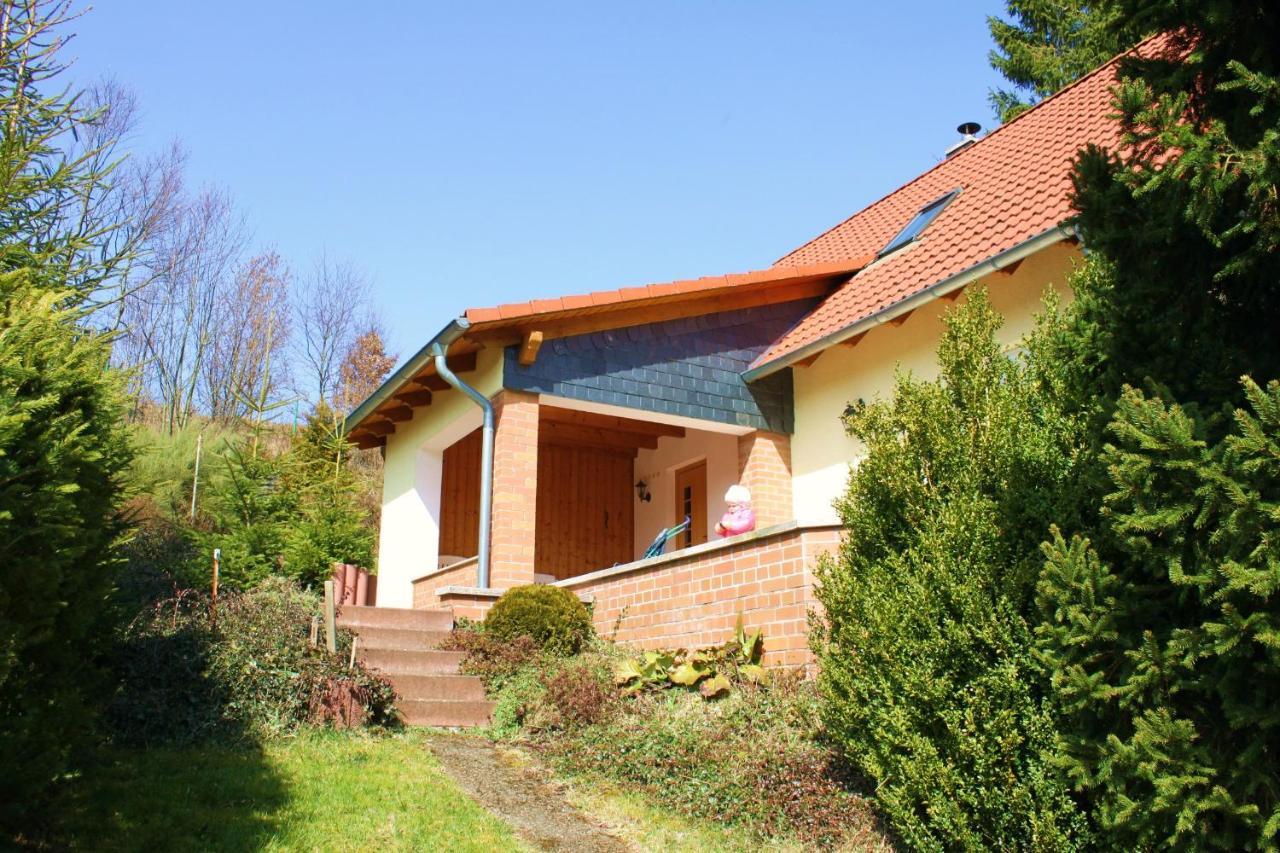 Ferienhaus Harzblick Güntersberge Eksteriør bilde